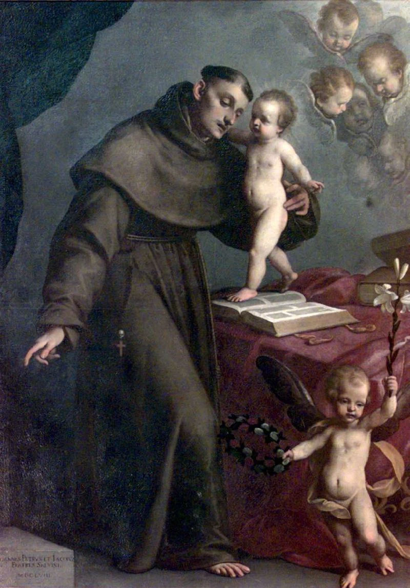Sant'Antonio di Padova con Gesù Bambino